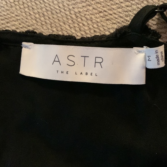 ASTR the label lace A-line midi dress, Black, Size - medium - Picture 6 of 6